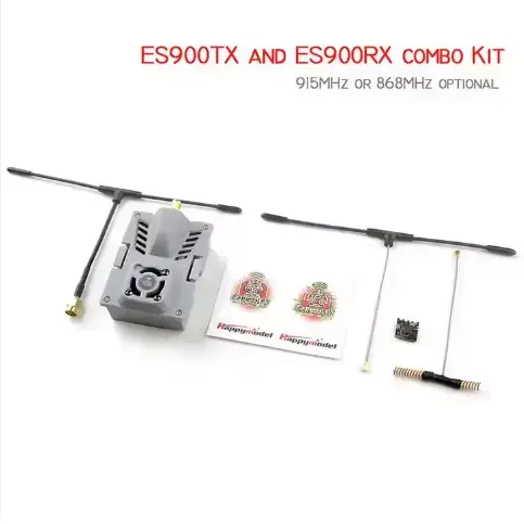 Happymodel ES900TX ES900RX Récepteur radio longue portée 915Mhz 868MHz ExpressLRS ELRS pour quadrirotor FPV Drone