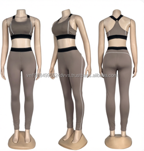 Ensemble de survêtement deux pièces personnalisé avec logo 2026 – Tendances vestimentaires, pantalons de sport, ensembles de survêtements, vêtements de yoga pour femmes, ensembles de leggings - Product Image 6