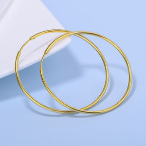 Женские и мужские серьги-кольца из нержавеющей стали - Product Image 3