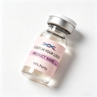 Étiquettes personnalisées brillantes pour flacons de peptides, pour la perte de poids et un aspect jeune, flacons de 2 ml, 5 ml, 10 ml