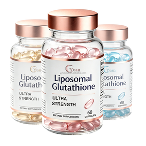 TK Amazon Best-seller : Capsules de glutathion liposomal ultra-puissant de haute qualité, mélange éclaircissant pour la peau, collagène et <span class=keywords><strong>vitamine</strong></span> <span class=keywords><strong>C</strong></span> en gélules molles - Product Image 4