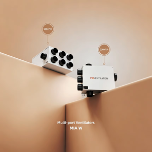Système de ventilation HVAC résidentiel MIA, ventilateurs multi-ports, pression négative <span class=keywords><strong>auto</strong></span>-équilibrée pour villa, bureau, hôtel, ventilation HVAC - Product Image 1