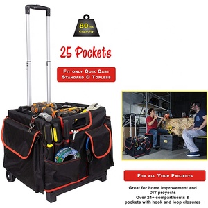 Xe Kéo Tiện Ích Cán Đa Năng 2021 | Hộp Nhựa | Túi Đựng Sữa | Túi Sắp Xếp Hồ Sơ Đựng Dụng Cụ Trong Lớp Học Giáo Viên - Product Image 3