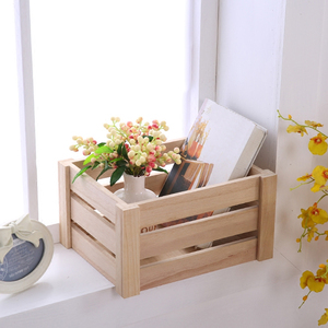 Hirzkste — boîtes de bière en <span class=keywords><strong>bois</strong></span> de couleur naturelle, emballage de stockage de légumes non finis vente en gros - Product Image 4