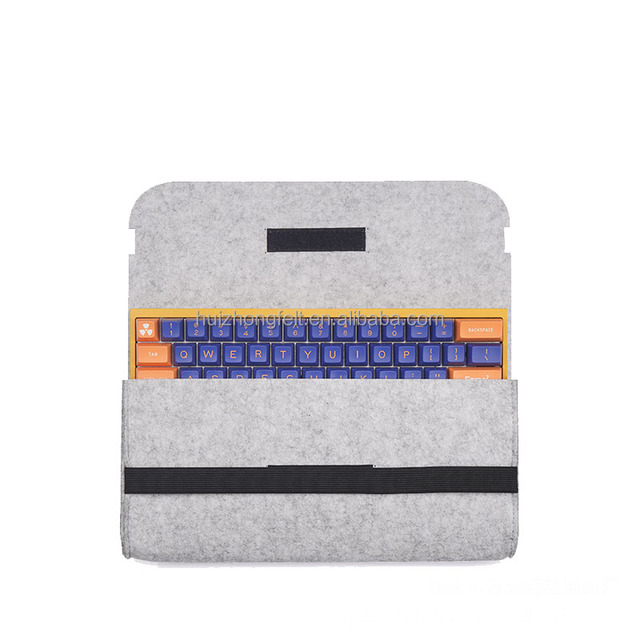 Custom Printed Logo Felt Keyboard Travel Bag Fashionable Keyboard Sleeve Case Stylish Packaging Durable Carrying Case Your