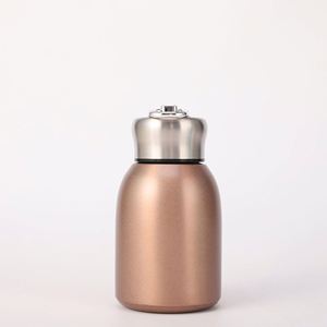 Small Capacity Vacuum Insulated Mug <b>Coffee</b> Mug Travelling Sports Outdoor Water <b>Bottle</b> Handheld Lid - Product Image 3