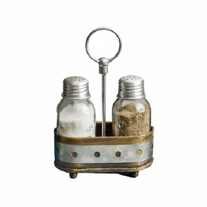 Aspecto clásico hecho a mano nuevo diseño decorativo sal pimienta Caddy para uso en restaurante mejor precio molino producto - Product Image 1