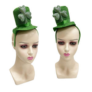 Serre-tête décoratif pour la fête de la Saint-Patrick avec trèfle, accessoire de cheveux vert irlandais, cadeau, accessoires de fête - Product Image 4