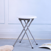 Chaise pliable blanche en bois ultralégère, circulaire, moderne, en métal, blanc, livraison gratuite