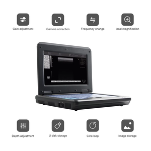 Machine portative CMS600P2-VET d'échographie diagnostique vétérinaire certifiée CE classe II USB rechargeable garantie 1 an chinois - Product Image 4