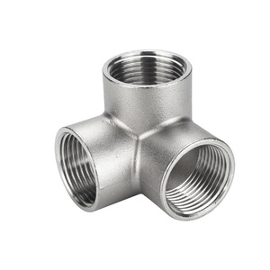 Raccord en T 3D en acier inoxydable 304, fileté intérieur 1 pouce, pour système d'eau - Product Image 1