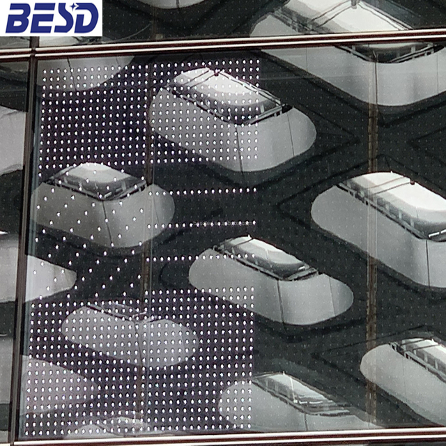 SHENZHEN Factory NEW Transparent LED Film Display 95% Transparency LED Screen for Advertising Transparent LED Screen