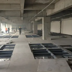 Pannello di rivestimento per pavimenti in fibra di cemento resistente al fuoco per edifici per uffici alberghieri