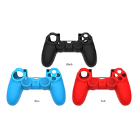 Housse de protection en silicone Contrôleur anti-transpiration pour Playstation 4 (PS4) Ensemble d'accessoires de poignée pour une expérience de jeu améliorée
