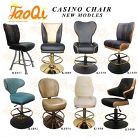 K77 tabouret de Bar réglable de haute qualité, noir rouge blanc PU meubles pivotants de Club Table de jeu de Poker Roulette Slot chaise de Casino