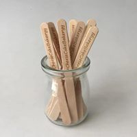 Bâtonnets de crème glacée à l'eau personnalisés Eid Mubarak pour anniversaire bébé douche décorations de cuisson