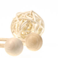 Ensemble de bâtonnets diffuseurs en bois de Sola faits à la main - Bâtonnets aromatiques en rotin naturel, décoration florale pour la maison, cadeau parfumé personnalisé