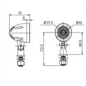 Luz de Trabajo LED de 5W, 12V-36V, Impermeable, de Aluminio, para Camiones, SUV, ATV, Todoterreno, Maquinaria Agrícola - Product Image 3
