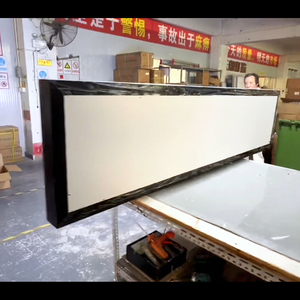 Letrero <span class=keywords><strong>LED</strong></span> Acrílico de <span class=keywords><strong>4</strong></span> Pies/122 cm, Rectangular, de una Sola Cara, Caja de Luz Publicitaria Impermeable, Letrero de Aluminio para Montaje en Pared para Exteriores - Product Image 6