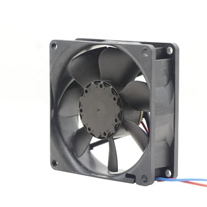 Ventilador axial pequeño de 8 cm con rodamiento de bolas para equipos médicos, ebmpapst 8412NMLE 8025, 80x80x25 mm, 12 V CC, 26.5 CFM, 0.6 W, 21 dBA, 2050 RPM. - Product Image 5