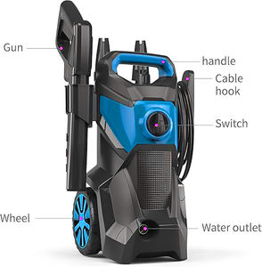 Tragbare Hochdruckreiniger 150 bar Elektrische Automatische Waschanlage Autowaschmaschine - Product Image 2