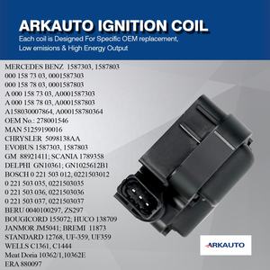 Bobine d'allumage ARKAUTO A0001587303 A0001587803 UF359 pour Mercedes Benz C320 C43 <span class=keywords><strong>C55</strong></span> S55 <span class=keywords><strong>AMG</strong></span> ML500 G55 E55 CLS55 M112 M113 - Product Image 4