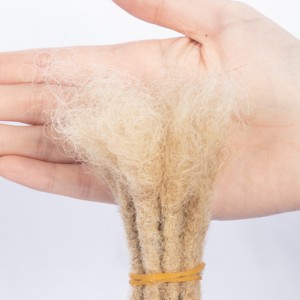 Precio al por mayor de alta calidad 100% cabello humano sin procesar rastas colores Locs para <span class=keywords><strong>Blackman</strong></span> - Product Image 3