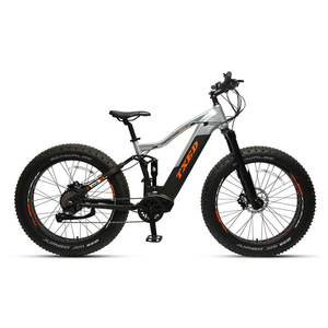 แบตเตอรี่ลิเธียม 48V 14.5Ah รุ่นใหม่ล่าสุด ขนาด 26"x4.0 พร้อมโครงแบบ Full Suspension ระบบดิสก์เบรกไฮดรอลิก มอเตอร์แบบไร้แปรงถ่าน สำหรับจักรยานเสือภูเขา E Tough Power Tec - Product Image 2