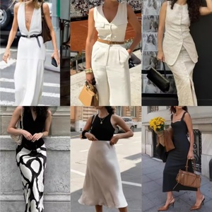 Fashion Sexy Casual Midi Breathable Natural Waistline Solid Pattern <b>Fishnet</b> Round Neck Dress - Product Image 1
