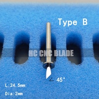 Cuchilla de Corte para Plotter IECHO JWEI Aoke RUIZHOU EMMA, Cuchillo de Corte para Vinilo, Película, Prendas de Vestir, Plotter CAD, Herramientas para Máquinas de Prueba
