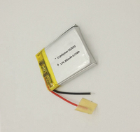 Batterie Li-Polymère Flexible 703048 3.7V 1200mAh Rechargeable Li-Ion Lipo, Pack de Remplacement