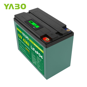 โรงงานแบตเตอรี่ YaBo 12v 40ah 42ah LiIon แบตเตอรี่ชาร์จ 40ah Lifepo4 เซลล์, 12v UPS แบตเตอรี่ - Product Image 5