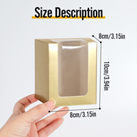 Boîte Cadeau Réutilisable Transparente Élégante pour Verre à Vin, Bougie, Poupée – Emballage Premium pour Anniversaire, Festival, Présentation – Vente en Gros