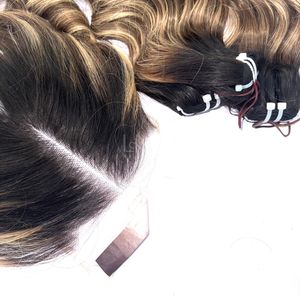 ผมต่อแบบออมเบรคุณภาพสูงสุด ราคาสุดคุ้ม ผมแท้เวียดนาม แบบออมเบร  ชุดต่อผมพร้อมปิดผม 2025 - Product Image 2