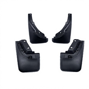 FOR Toyota Corolla AE90 Mud Flaps 1989-1993 Black <b>Plastic</b> Tire Mudguards For Sedan Manual Transmission - Product Image 4
