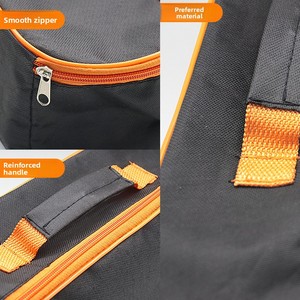 Organizador de asiento de aspiradora de coche portátil RTS, bolsa de almacenamiento de tela <span class=keywords><strong>Oxford</strong></span> con herramienta especial de poliéster para viajes - Product Image 3