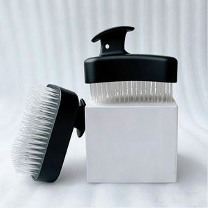 Mini <span class=keywords><strong>Cepillo</strong></span> de Masaje para Cuero Cabelludo con Cerdas de Nailon y Función Desenredante para Cabello Rizado de Mujer - Product Image 3