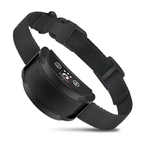 पर्यावरण के अनुकूल वाटरप्रूफ रिचार्जेबल छाल कॉलर बेपर/कंपन/स्थिर शॉक कुत्ते इनडोर/आउटडोर प्रशिक्षण 2600ft रिमोट रेंज - Product Image 1