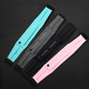 Sac de taille de sport personnalisé, élastique, imperméable, réfléchissant, petit sac de jogging, sac de téléphone portable pour l'extérieur, ceinture de course ajustée - Product Image 2