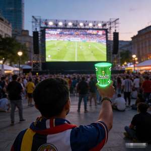 Vaso Luminoso de 12oz Personalizable para 2026, Ideal para Apoyo a Equipos y Promoción de Marca, Venta Directa de Fábrica - Product Image 2