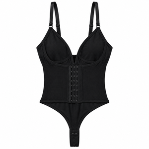 <span class=keywords><strong>Body</strong></span> <span class=keywords><strong>Modellante</strong></span> Invisibile da Donna, Intimo Senza Cuciture, Morbido ed Elastico, Modella la Vita, Vestibilità Slim, Comodo per l'Uso Quotidiano - Product Image 1