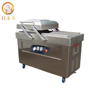 Đậu phụ, thịt bò, thịt lợn, gà, becon, biển chân không thực phẩm seaer máy đóng gói, máy Đôi hai buồng loại chân không - Product Image 5