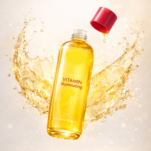 Tónico Facial Profesional con Vitamina C para el Cuidado de la Piel, Iluminador e Hidratante, Tónico Cosmético con Filtro de Brillo - Product Image 6