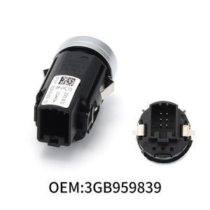ปุ่มสตาร์ทเครื่องยนต์แบบไร้กุญแจ 3GB959839 สำหรับรถยนต์ Volkswagen Passat วัสดุ ABS เชื่อมต่อแบบไร้สาย - Product Image 5