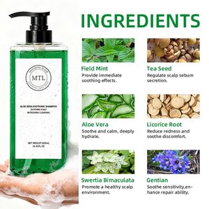 Champú Reparador para Aliviar la Picazón OEM, Enriquecido con Alcanfor y Pantenol, Calma el Cuero Cabelludo Seco y con Picazón y Fortalece la Barrera Capilar - Product Image 3