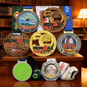 Trofeo deportivo para correr, aleación de zinc y metal fundida, en stock, personalizado, premios - Product Image 4
