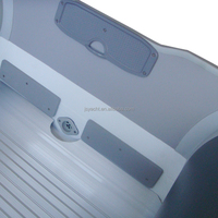 2024 Chine usine haute qualité CE 1.2mm PVC plancher en aluminium pas cher vitesse aviron pliant bateaux gonflable bateau de pêche à vendre
