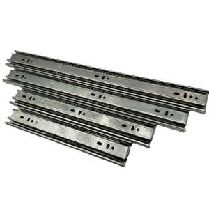 Rieles de Rodamiento de Bolas para Cajones, Deslizadores Metálicos para Cajones de <span class=keywords><strong>Armario</strong></span>, 400 mm - Product Image 1