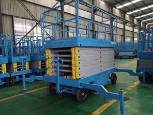 Elevador carro tesoura Equipamento armazém Plataforma trabalho equipamento construção motocicleta - Product Image 5