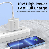 10W de haute qualité USB 5V/2A chargeur mural Portable EU US UK adaptateur secteur de charge rapide pour téléphones mobiles